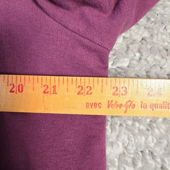 Soft Surroundings Playa Embroidered Jacket Womens Large Purple Beaded Sweater - Picture 10 of 13